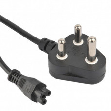 3-wire AC power Cord with C5 Connector Clover 